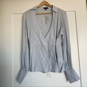 NWT J crew wrap top